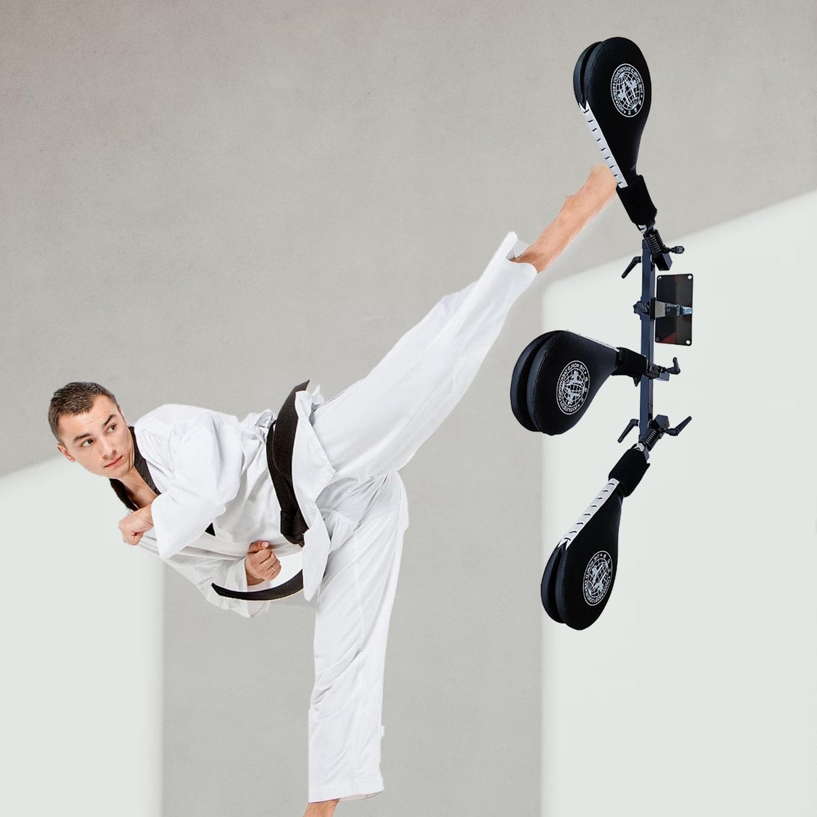 Amazon.co.jp: 詠春拳ダミー 子供大人のテコンドー空手立って蹴る